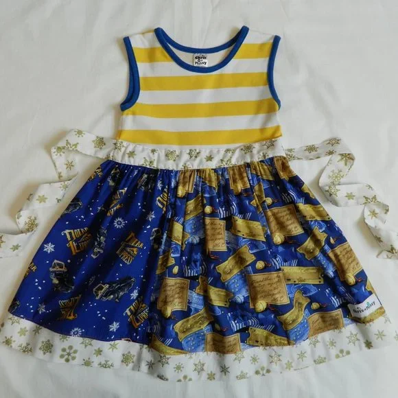 Chris n Missy | Dresses | Girls Size 6 Christmas Dress The Polar Express |  Poshmark